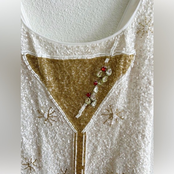 Show Me Your Mumu Lets Go Mini Dress in Martini Beaded Sequin XL NYE - Picture 6 of 8